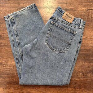 WRANGLER Blue Denim Dad Jeans Western - 32x30